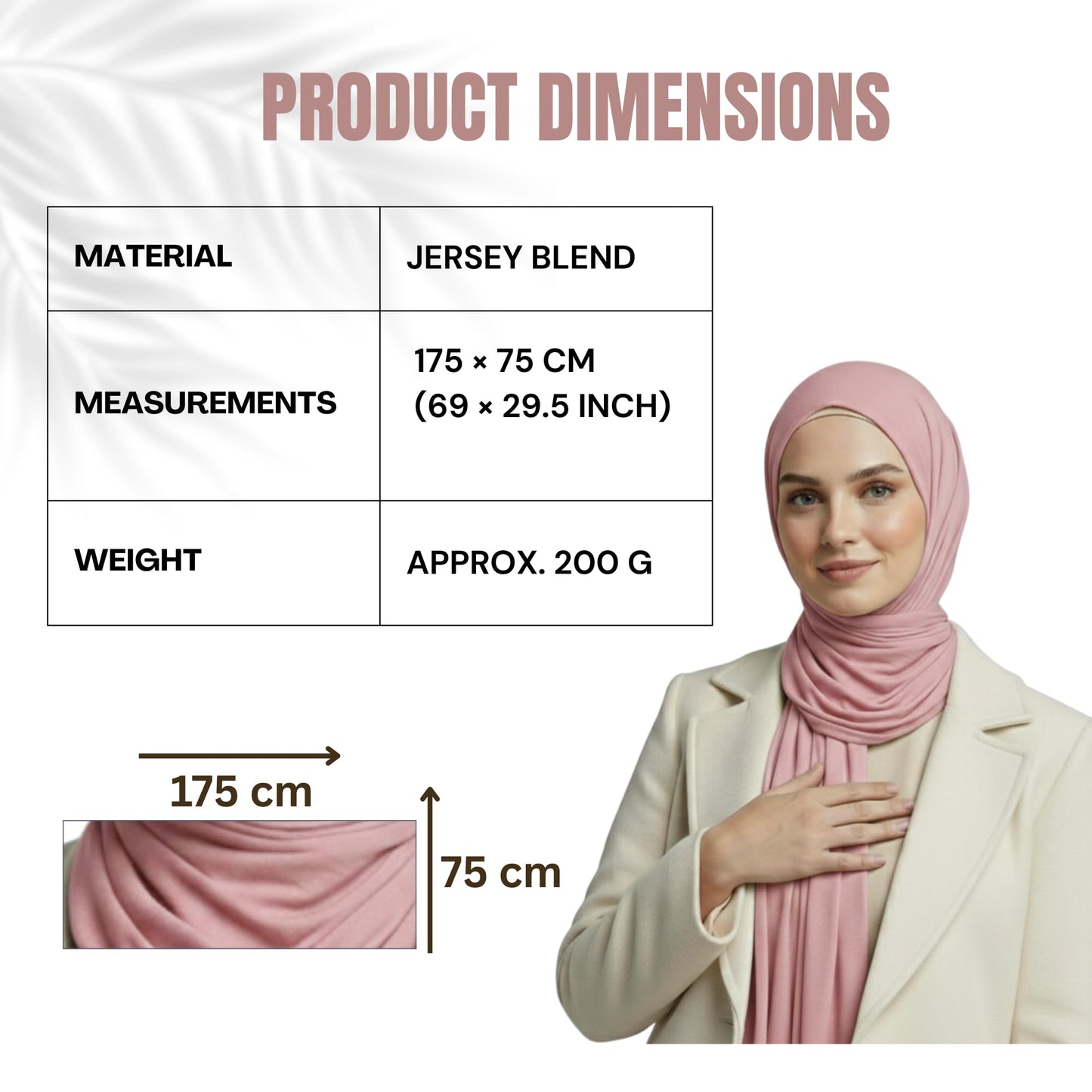 NOOR Premium Jersey Hijab Set for Women – 3 Pack Soft & Breathable Stretch Head Scarf Wrap, Comfortable Non-Slip Fabric, Versatile Styling, Gift-Ready Box (Mix Color 13)