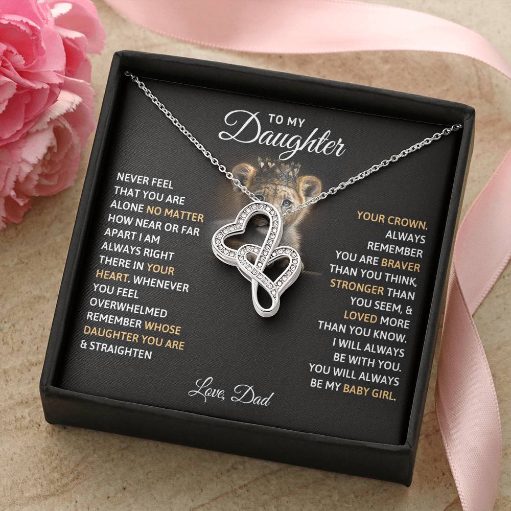 Heart-to-Heart Pendant Necklace – A Father's Love for His Daughter