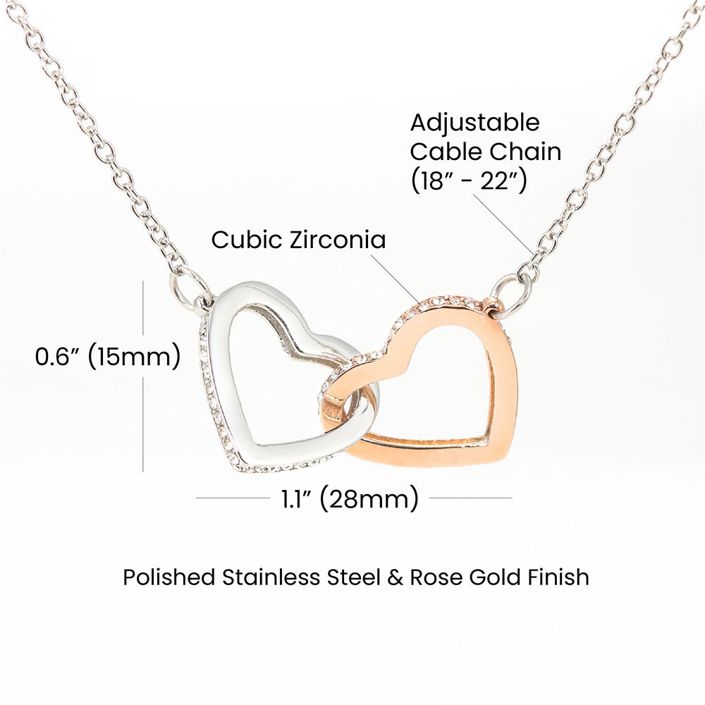 Interlocking Hearts Necklace – A Symbol of Endless Love