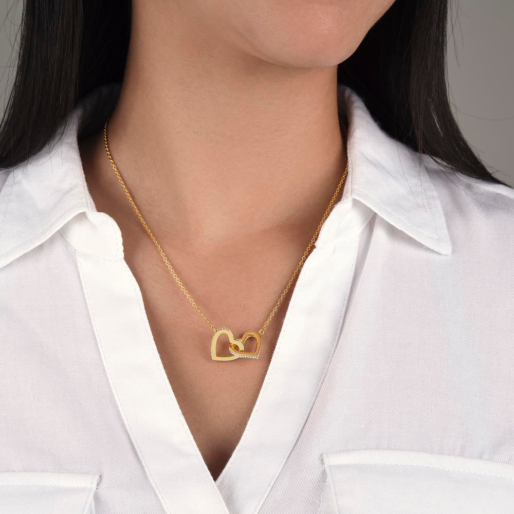 Interlocking Hearts Necklace – A Symbol of Endless Love