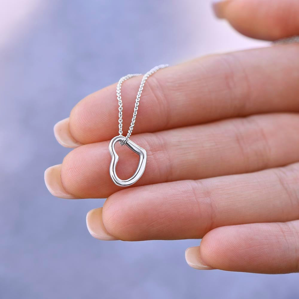 Delicate Heart Necklace – A Timeless Symbol of Love and Elegance