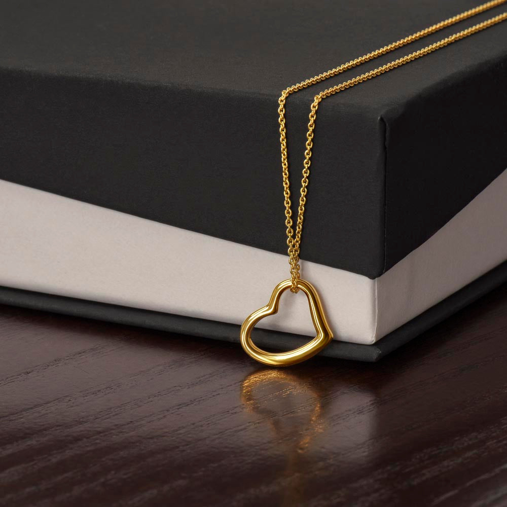 Delicate Heart Necklace – A Timeless Symbol of Love and Elegance