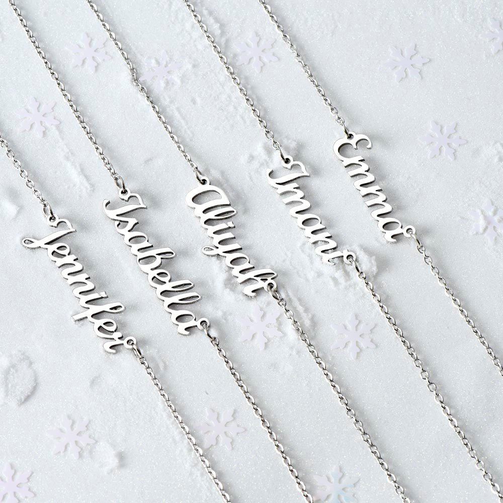 Personalized Custom Name Necklace – A Unique and Meaningful Gift