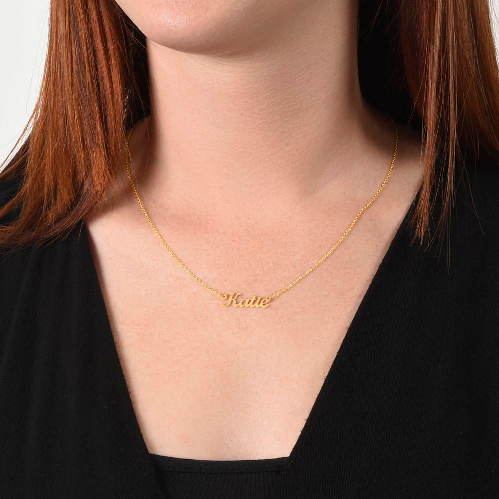 Personalized Custom Name Necklace – A Unique and Meaningful Gift